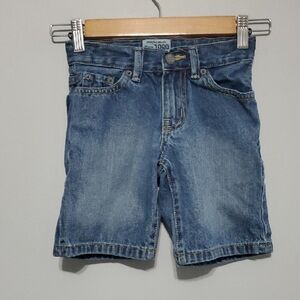 1989 PLACE Original Brand Shorts Boys Size 5 Blue Straight Adjustable Waist